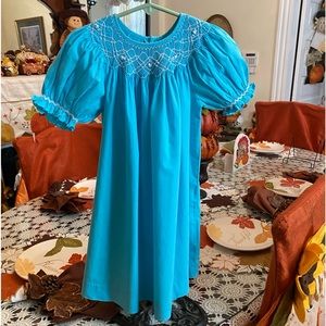 Mom & Me Smocked Infant Girls Dress size 24 months